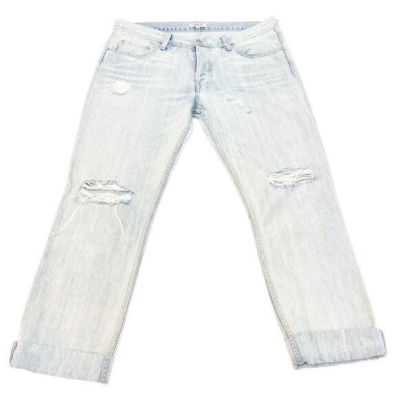 Rails Beckett Light Vintage Wash Denim Straight Leg Boyfriend Jeans Size 31 - Picture 2 of 11